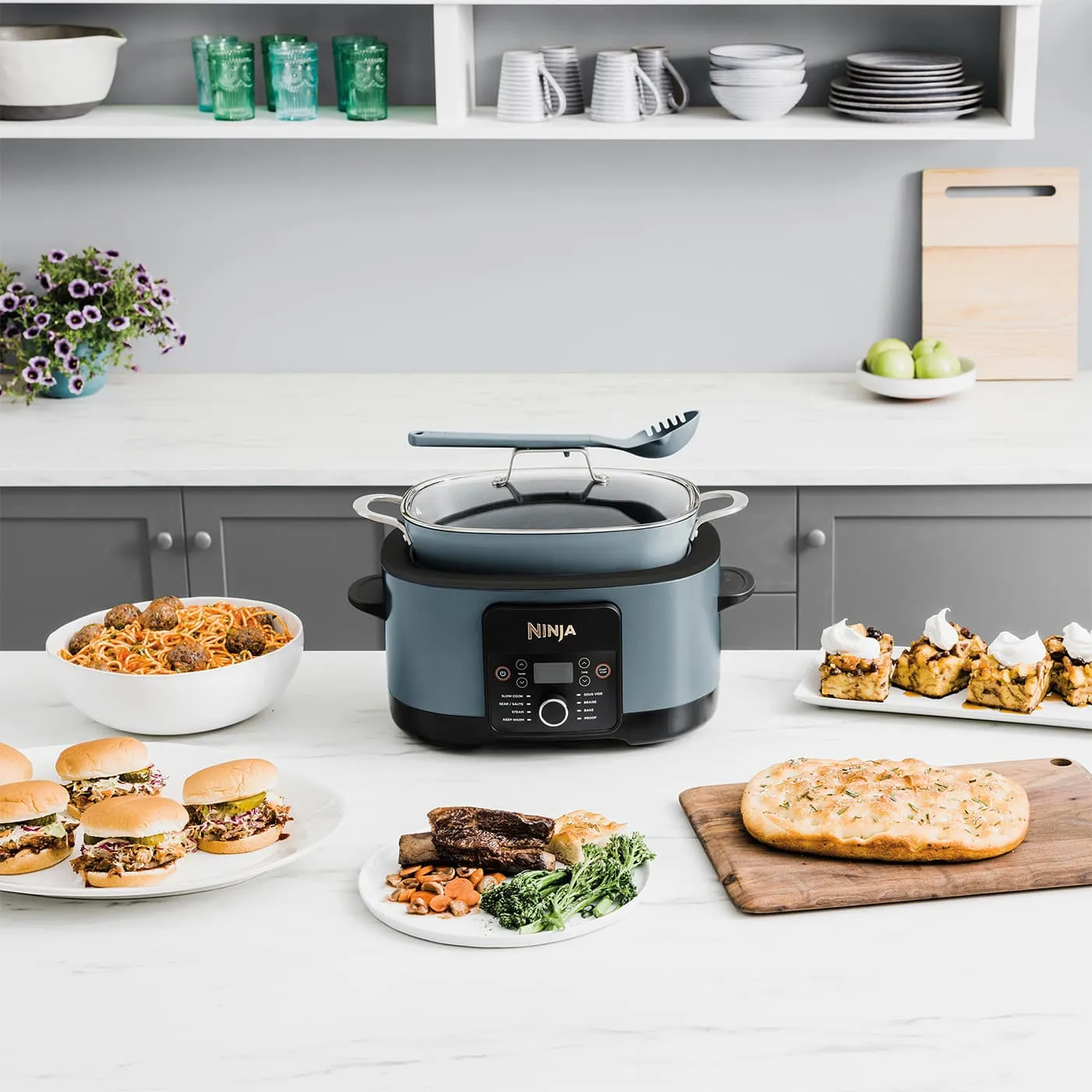 5x more powerful than conventional slow cookers — Ninja Foodi 8-in-1 PossibleCooker Slow Cooker & Multi-Cooker